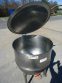 80 GALLON GROEN STAINLESS STEEL JACKETED HEMISPHERICAL KETTLE