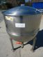 80 GALLON GROEN STAINLESS STEEL JACKETED HEMISPHERICAL KETTLE