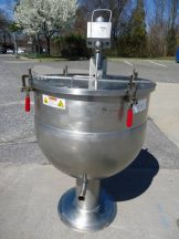 60 GALLON LEGION 316 STAINLESS STEEL JACKETED KETTLE WITH LIGHTNIN AGITATOR