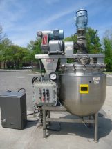 150 GALLON GREERCO STAINLESS STEEL “AGI-MIXER” VACUUM KETTLE, EXPLOSION PROOF