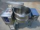 60 GALLON CLEVELAND RANGE GAS FIRED TWIN ACTION KETTLE, 316 STAINLESS STEEL-