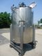 1,000 GALLON MUELLER STAINLESS STEEL CLOSED VERTICAL TANK, 110  PSI JACKET