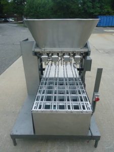 CHERRY BURRELL FOUR PISTON AUTOMATIC FILLER, GALLON SIZE PISTONS