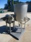 125 GALLON HAMILTON "SQUIRREL CAGE" AGITATED TANK, 316 SS