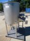 125 GALLON HAMILTON "SQUIRREL CAGE" AGITATED TANK, 316 SS