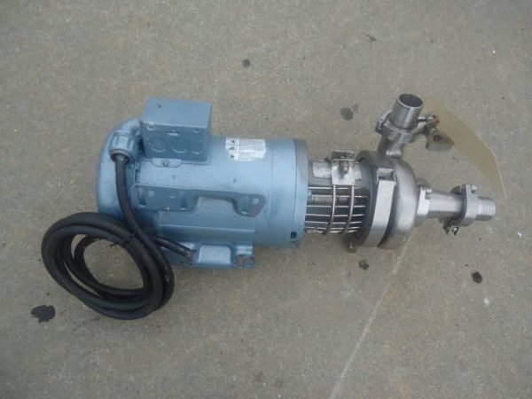 PURITI 2 IN. X 1-1/2 IN. STAINLESS STEEL SANITARY CENTRIFUGAL PUMP, 2 HP