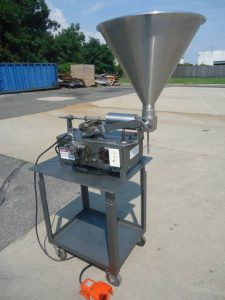 SIMPLEX AS-1 SINGLE PISTON FILLER, SINGLE PHASE ELECTRICS-