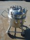65 LITER WALKER JACKETED SANITARY PRESSURE VESSEL, 316L STAINLESS STEEL