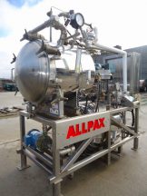 ALLPAX 2402 STAINLESS STEEL R & D RETORT, PROGRAMMABLE