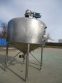 400 GALLON INDUSTRIES DACIER SCRAPER AGITATED CONE JACKETED VESSEL