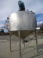 400 GALLON INDUSTRIES DACIER SCRAPER AGITATED CONE JACKETED VESSEL