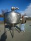 400 GALLON INDUSTRIES DACIER SCRAPER AGITATED CONE JACKETED VESSEL