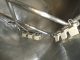 400 GALLON MUELLER STAINLESS SCRAPER AGITATED CONE BOTTOM VESSELS, 80 PSI JACKET (2)