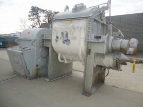 AMK 120 GALLON DOUBLE SIGMA ARM MIXER-EXTRUDER, JACKETED