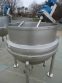 350 GALLON PARDO 316 STAINLESS HEMISPHERICAL INCLINED AGITATED KETTLE, 100 PSI JACKET