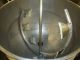 350 GALLON HAMILTON 316 STAINLESS HEMISPHERICAL INCLINED AGITATED KETTLE, 110 PSI JACKET