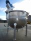 350 GALLON 316 STAINLESS STEEL JACKETED INCLINED AGITATED MIX KETTLE