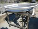 48 IN. DIAMETER KETAN STAINLESS STEEL ROTARY UNSCRAMBLING/ACCUMULATING TABLE, VARIABLE SPEED--