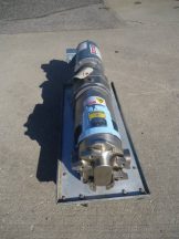 WAUKESHA SIZE 10 POSITIVE DISPLACEMENT PUMP, PORTABLE