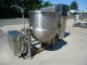 100 GALLON CLEVELAND RANGE JACKETED, AGITATED TILT KETTLE, USDA