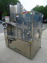 UNIPAC/ROMACO SILVER 100 PLASTIC TUBE FILLER/SEALER, 80 PER MINUTE