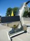HOPPMANN INCLINED CLEATED BELT FEEDER/ELEVATOR WITH HOPPER