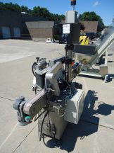 HARLAND "SIRIUS" AUTO SPOT/WRAP AROUND PRESSURE SENSITIVE LABELER, In. High Labels