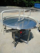 42 IN. DIAMETER ELF STAINLESS STEEL ROTARY TABLE, SINGLE PHASE