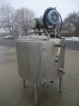 300 GALLON CREPACO STAINLESS STEEL SCRAPER AGITATED VESSEL, 75 PSI JACKET