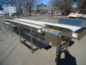 AMERICAN CONVEYOR CORPORATION MULTI-SECTION CONVEYOR, STAINLESS STEEL