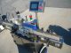 OCEAN PACKING AUTOMATIC SPOT/WRAPAROUND PRESSURE SENSITIVE LABELER, STAINLESS