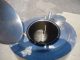 225 GALLON CREPACO STAINLESS STEEL JACKETED VERTICAL TANK, CONE BOTTOM