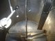 800 GALLON STAINLESS STEEL JACKETED CLOSED AGITATED TANK, CONE BOTTOM