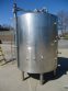 800 GALLON STAINLESS STEEL JACKETED CLOSED AGITATED TANK, CONE BOTTOM