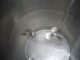 224 GALLON CHEM-TEK STAINLESS DIMPLE JACKETED MIX TANK, 50 PSI