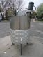 224 GALLON CHEM-TEK STAINLESS DIMPLE JACKETED MIX TANK, 50 PSI