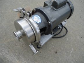 THOMSEN 1-1/2 IN. STAINLESS SANITARY CENTRIFUGAL PUMP, SINGLE PHASE