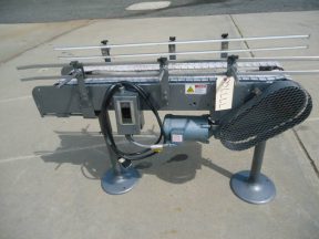 4-1/2 INCH x 50 INCH LONG DUAL LANE CONVEYOR