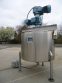 100 GALLON PERMA-SAN 316 STAINLESS STEEL JACKETED SCRAPER KETTLE WITH HIGH SPEED TURBINE