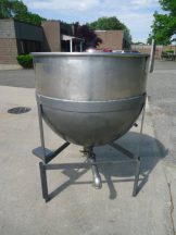 150 GALLON STAINLESS JACKETED KETTLE