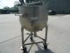 100 GALLON GROEN STAINLESS HEMISPHERICAL KETTLE, 40 PSI JACKET