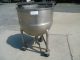 100 GALLON GROEN STAINLESS HEMISPHERICAL KETTLE, 40 PSI JACKET