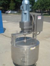60 GALLON STAINLESS JACKETED SCRAPE SURFACE MIX TANK