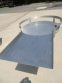 36 Inch diameter Kaps All rotary unscrambling table, stainless steel base