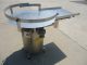 36 Inch diameter Kaps All rotary unscrambling table, stainless steel base