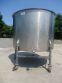 600 GALLON STAINLESS STEEL VERTICAL TANK, PORTABLE