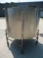 600 GALLON STAINLESS STEEL VERTICAL TANK, PORTABLE