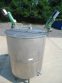 500 Gallon Stainless Steel Vertical Mix Tank With Hemispherical Interior