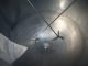 500 Gallon Stainless Steel Vertical Mix Tank With Hemispherical Interior