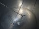 500 Gallon Stainless Steel Vertical Mix Tank With Hemispherical Interior